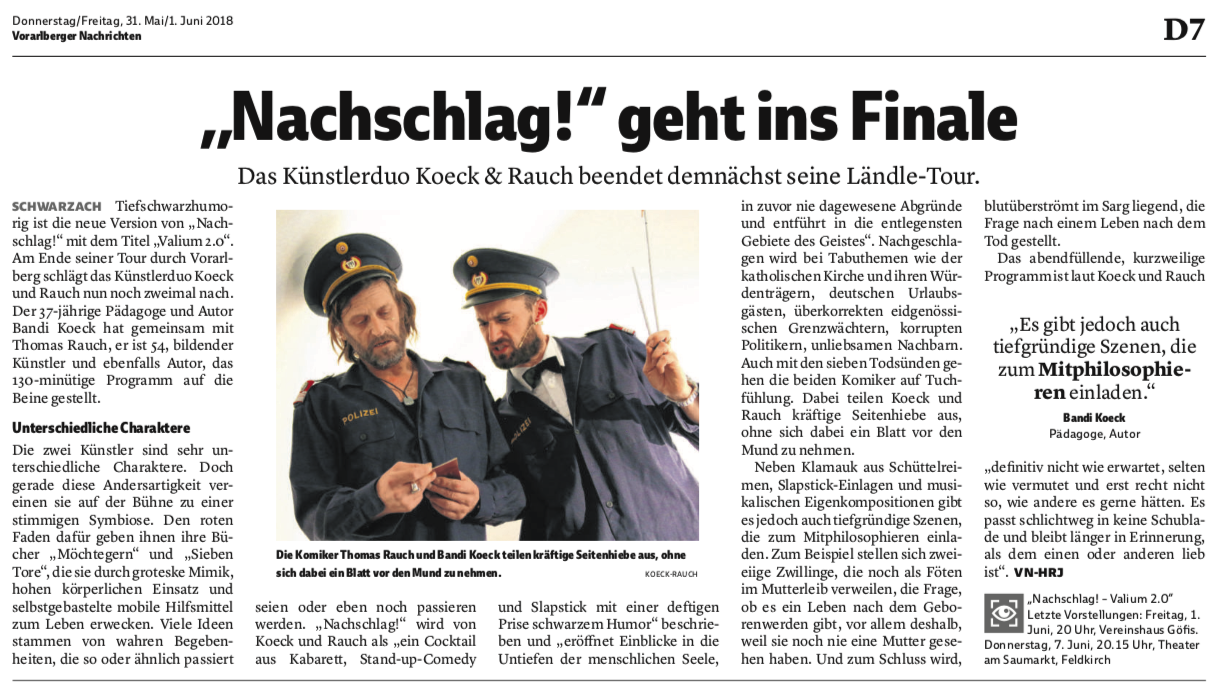Nachschlag VN